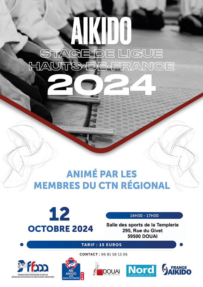 Affiche – Stage Ligue Hauts-de-France – 12 octobre 2024