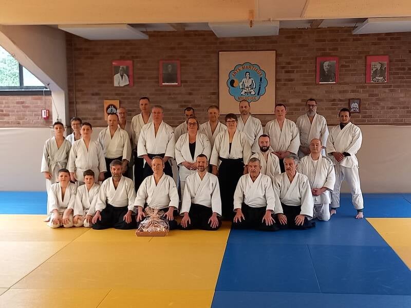 Sur le tatami : photos du club