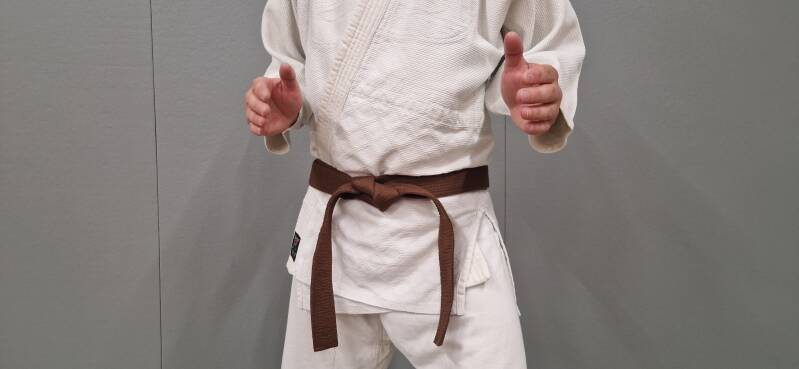 Ceinture marron – 1er kyu