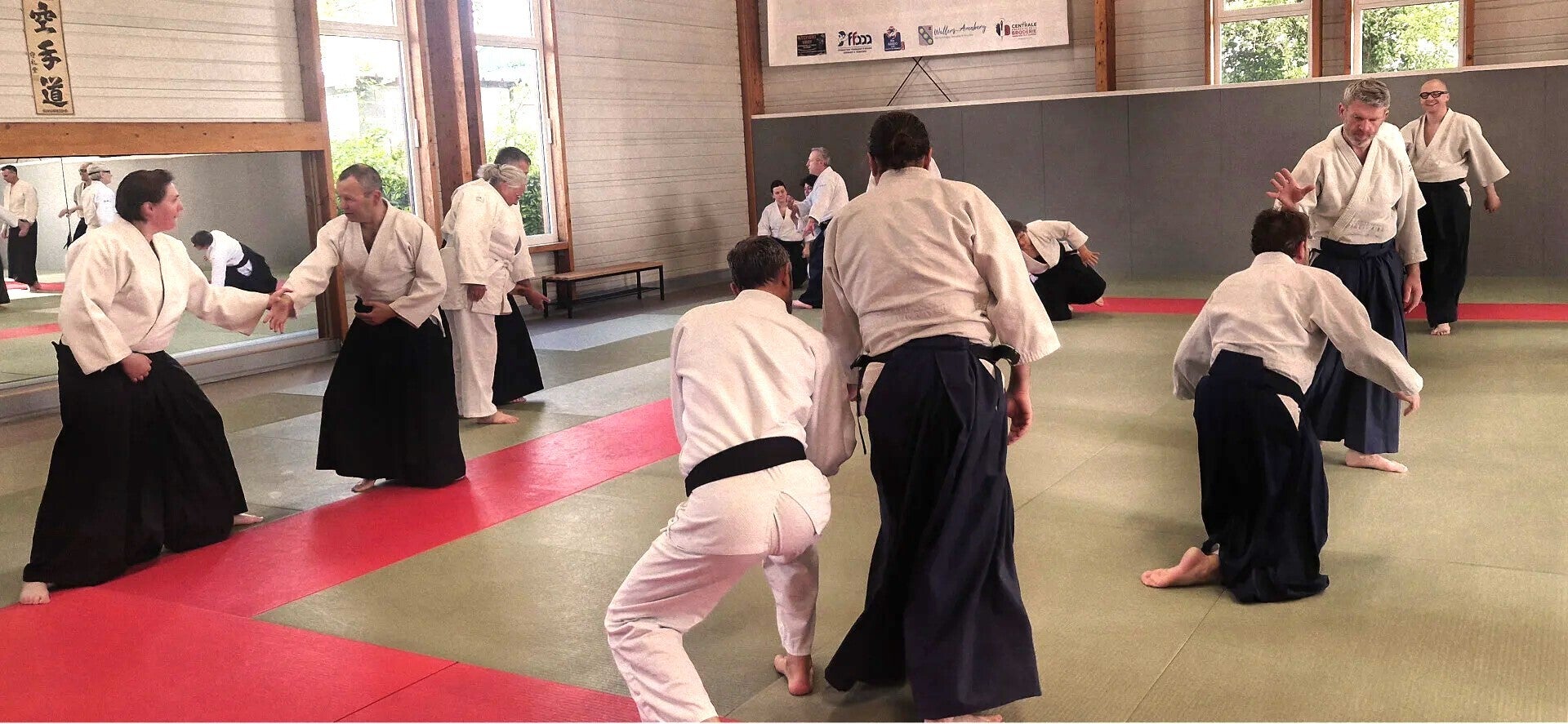 Stage Luc Mathevet Shihan au Wallers Aïkido Club – 20 avril 2024